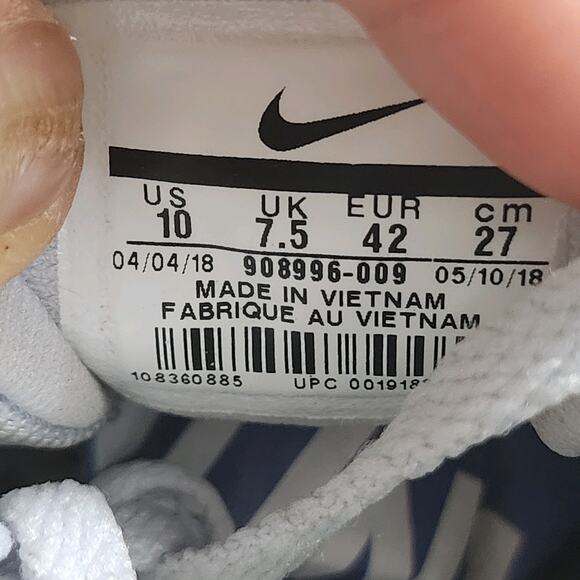 Women's Nike Flex Experience 7 Sz 10 009919 Blue Mesh Running Training Sneakers - Picture 6 of 8